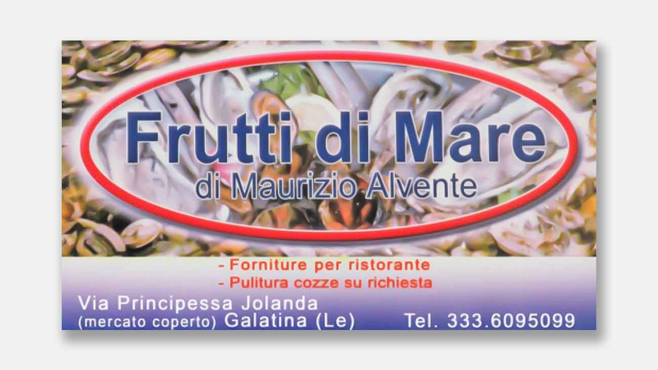 FRUTTI DI MARE di Maurizio Alvente